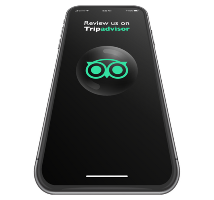 乙烯基地毯 请在tripadvisor上评价我们 - TenStickers