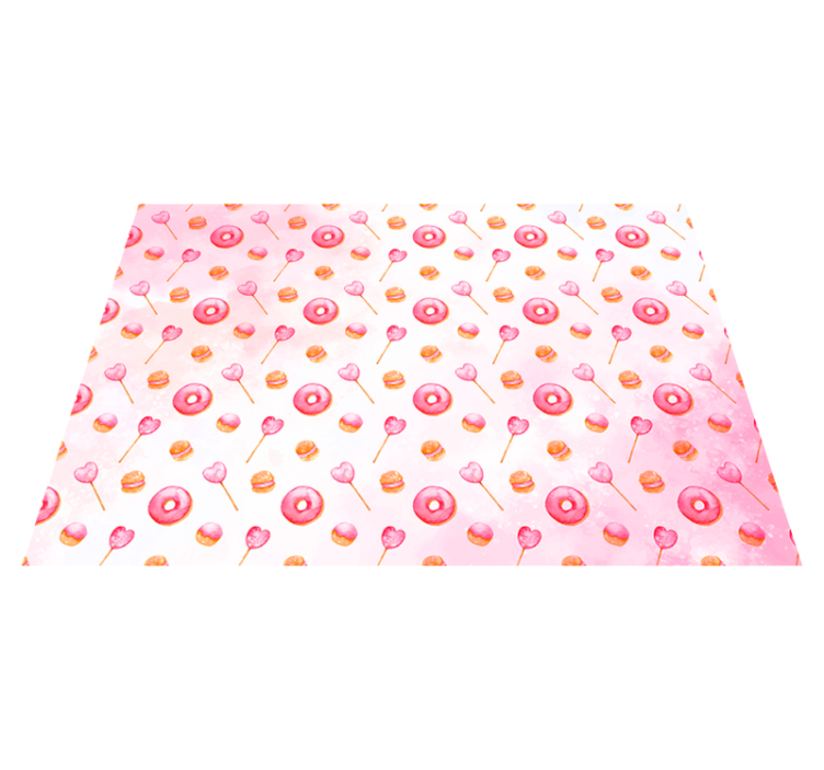 乙烯基厨房地毯带来甜蜜快乐幸福 - TenStickers