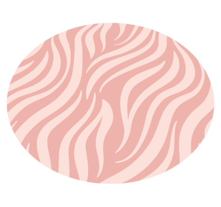 乙烯基地毯动物印花优雅斑马条纹 - TenStickers