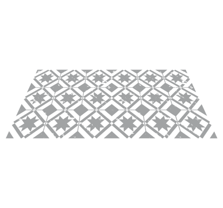 灰色pantone瓷砖瓷砖地毯 - TenStickers