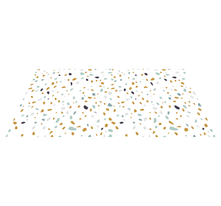 北欧风格水磨石质地地毯 - TenStickers