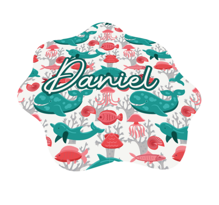 乙烯基地毯定制水下探险 - TenStickers