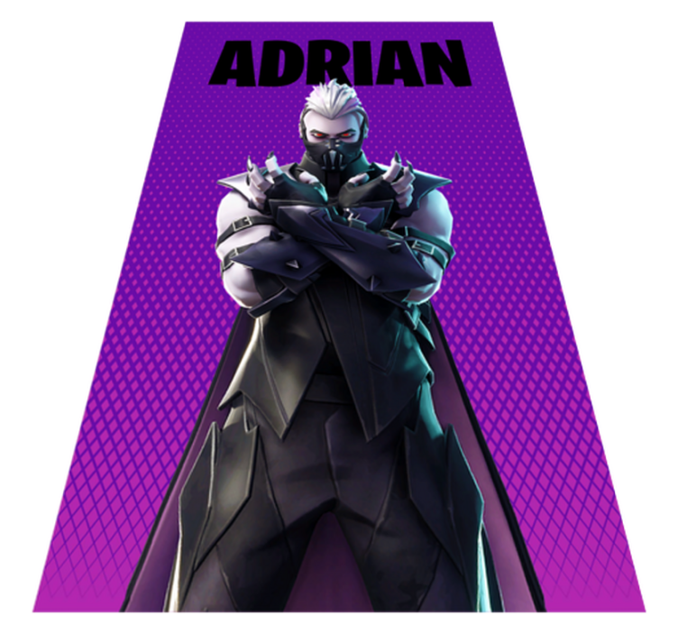 乙烯基地毯可定制游戏名称 - TenStickers