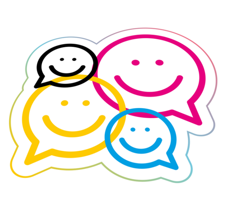 乙烯基地毯微笑脸系列 - TenStickers