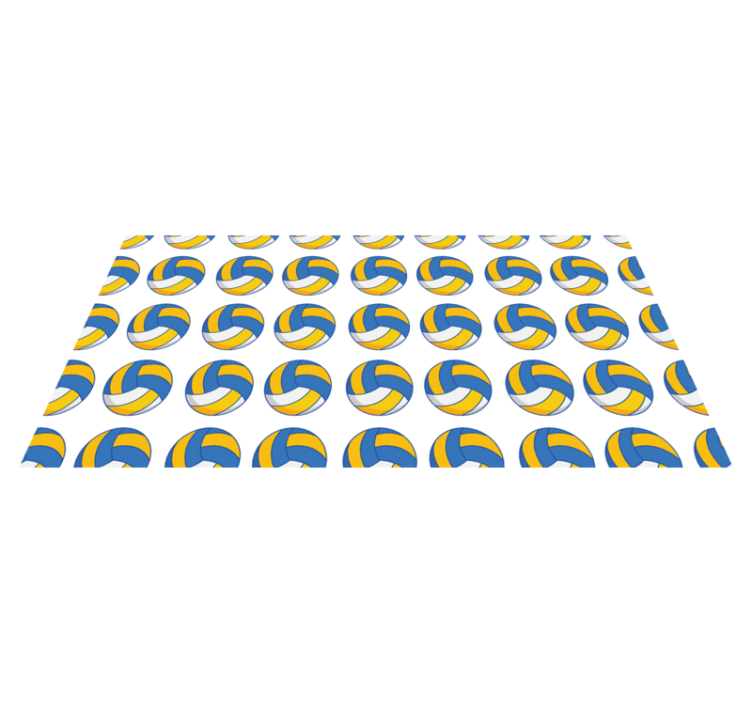 乙烯基地毯适用于排球运动 - TenStickers