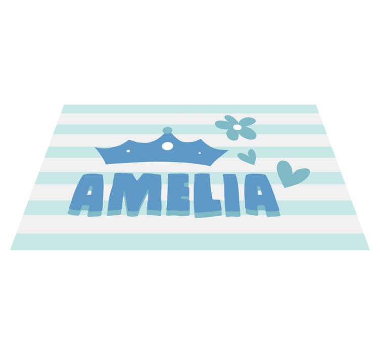 乙烯基地毯名称冠名位置 - TenStickers