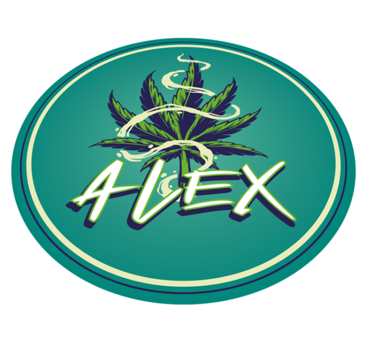 乙烯基地毯名称圈 - TenStickers