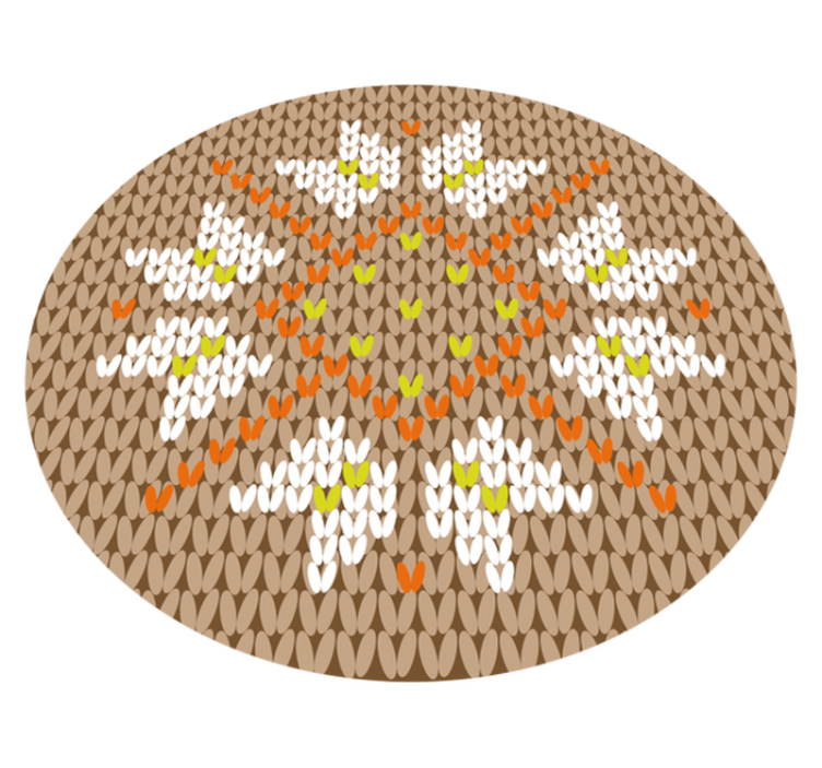 乙烯基地毯入口大厅花卉装饰风格 - TenStickers