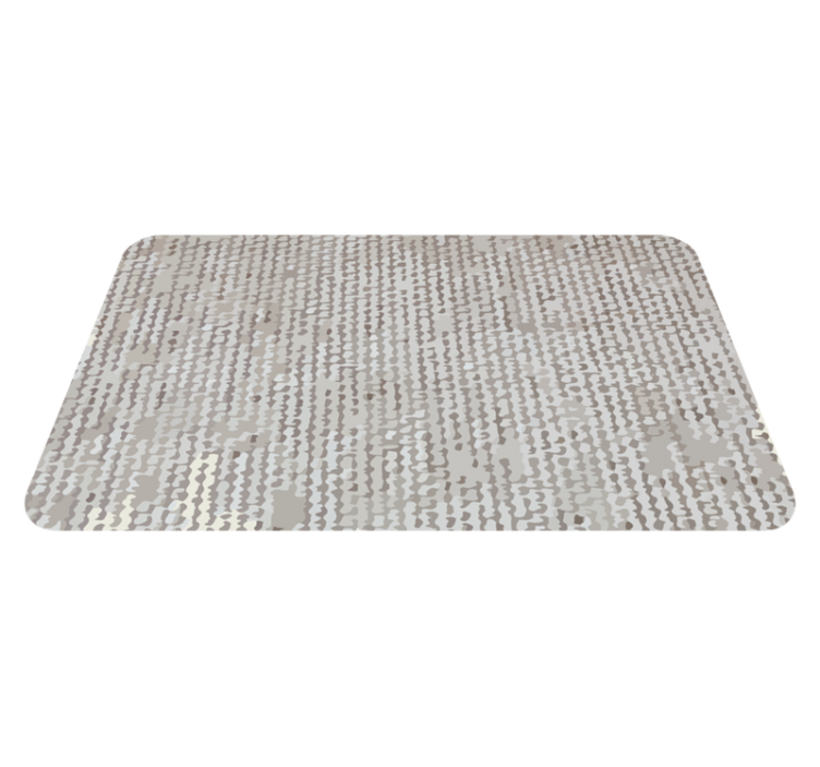 卧室乙烯基地毯柔和中性色调图案 - TenStickers