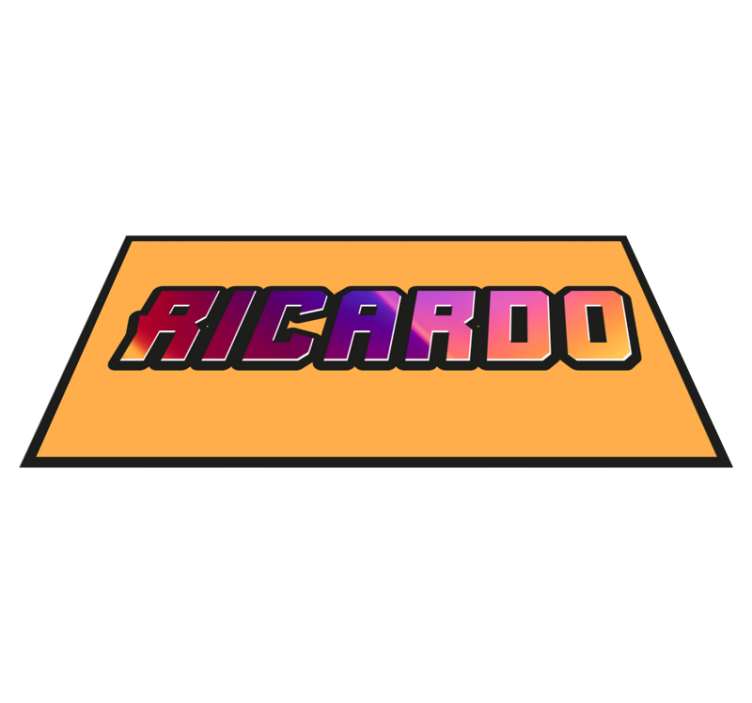 乙烯基地毯定制纹理名称 - TenStickers