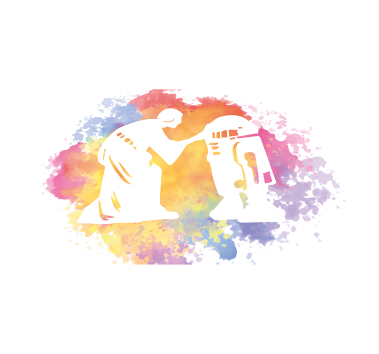 乙烯基地毯 星河水彩传奇 - TenStickers