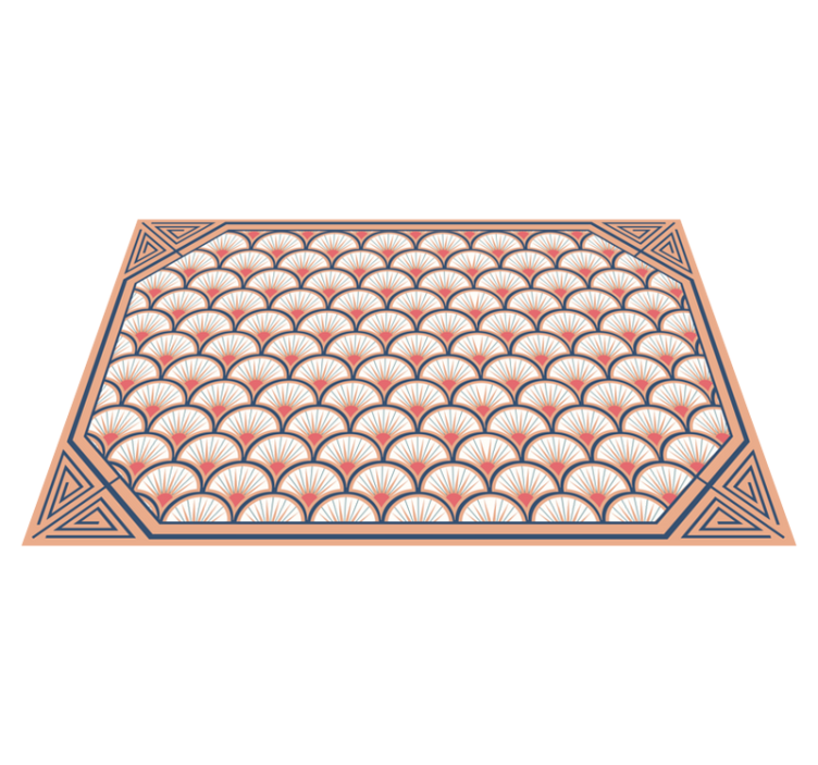 乙烯基地毯贝壳图案 - TenStickers