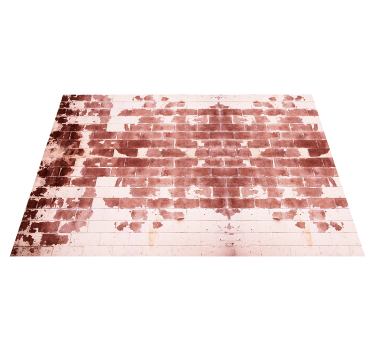 红白砖设计石材地砖 - TenStickers