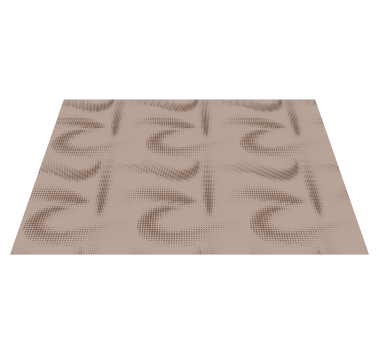 斯堪的纳维亚设计点状图案乙烯基地毯 - TenStickers