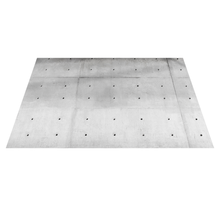 水泥结构设计“工业风”地毯 - TenStickers