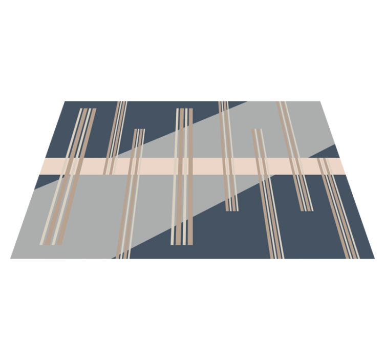 乙烯基地毯条纹 条纹美学 - TenStickers