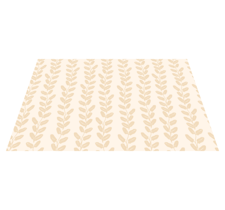 乙烯基花草地毯 植物图案 - TenStickers