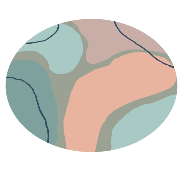 极简主义 抽象几何形状 - TenStickers