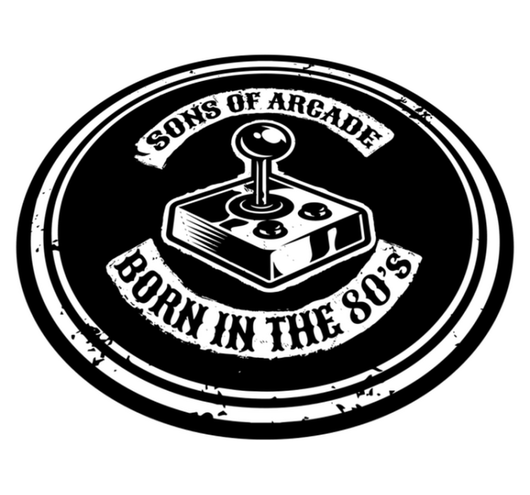 80 年代定制地毯的儿子们 - TenStickers