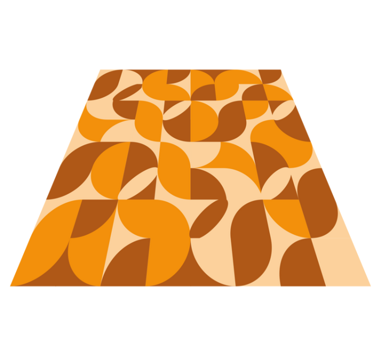 乙烯基地毯客厅 复古的 - TenStickers