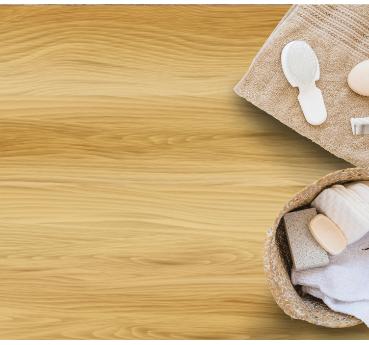 乙烯基地毯木纹 简单的纹理 - TenStickers