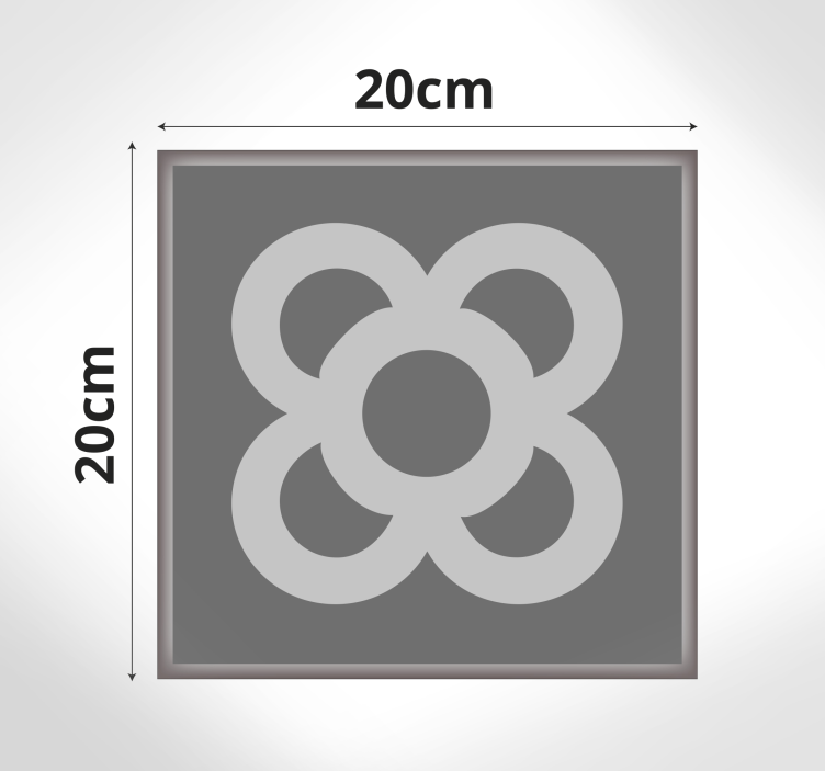 地毯pvc裤子巴塞罗那马赛克 - TenStickers