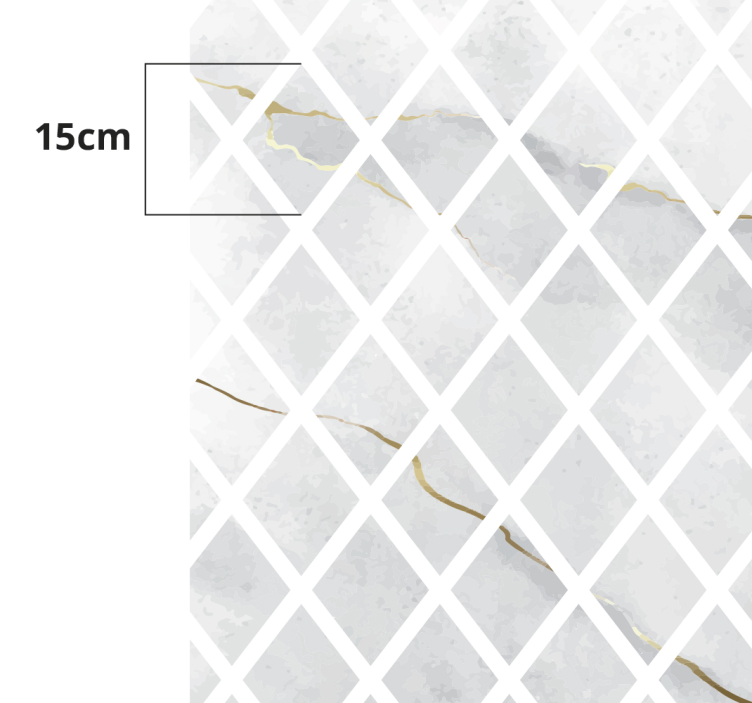 钻石和贝雅石材地砖 - TenStickers