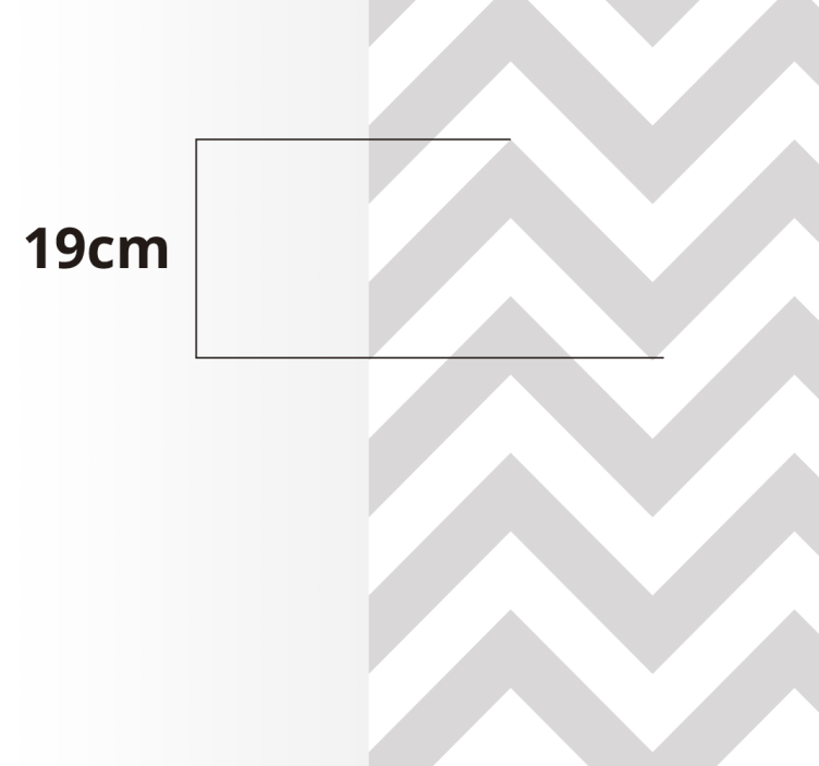 乙烯基地毯几何 人字形 - TenStickers