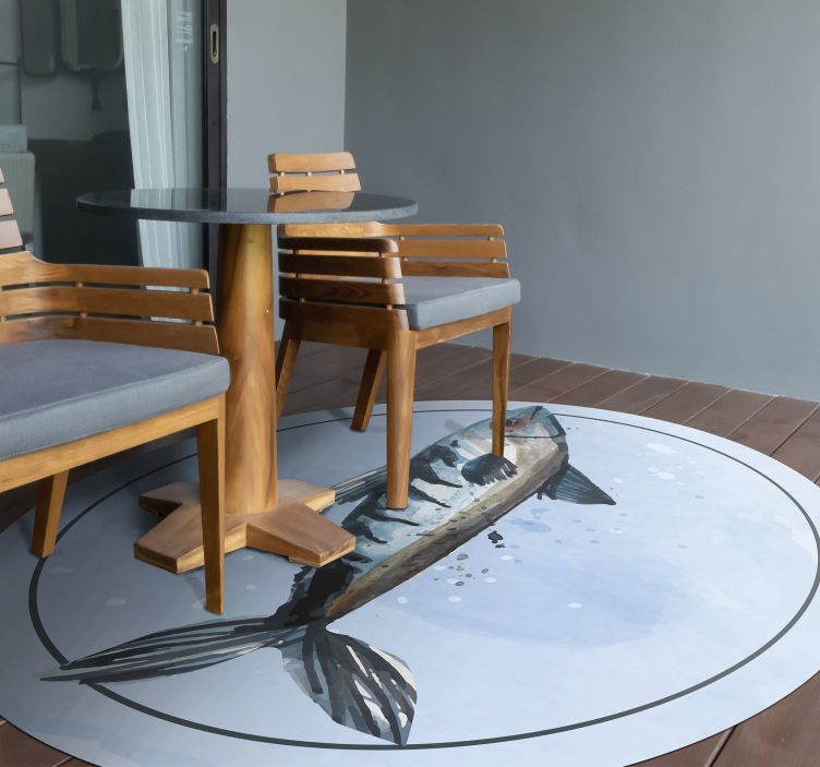 乙烯基地毯动物 水上探索 - TenStickers