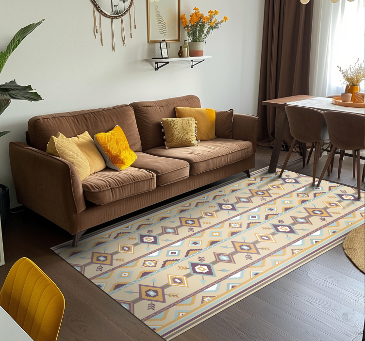 乙烯基地毯米色 柏柏尔族 - TenStickers