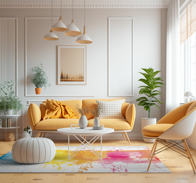 乙烯基地毯 彩色斑驳的表面 - TenStickers