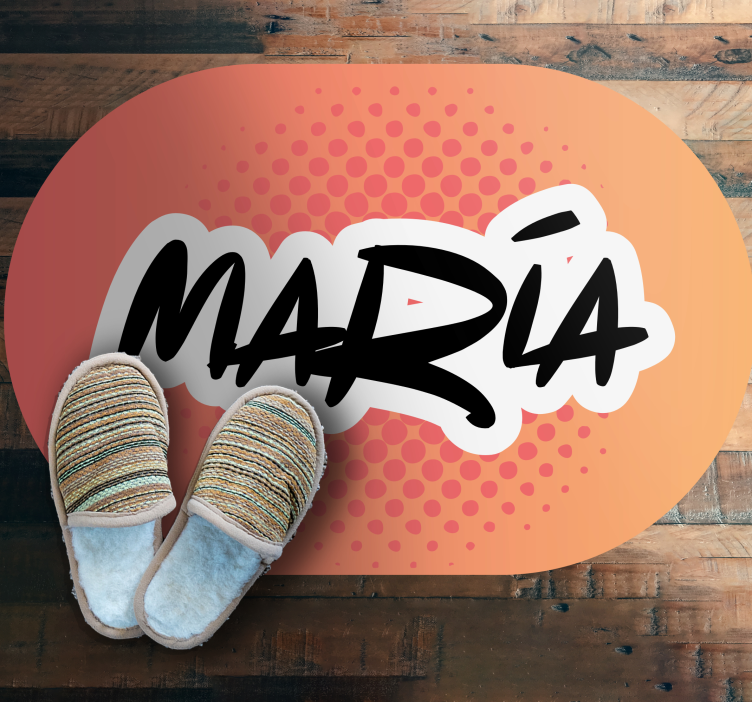 乙烯基地毯名称设计 - TenStickers