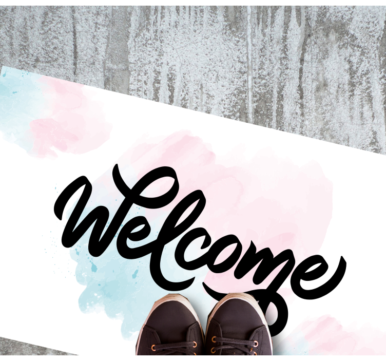 乙烯基地毯入口大厅欢迎您 - TenStickers