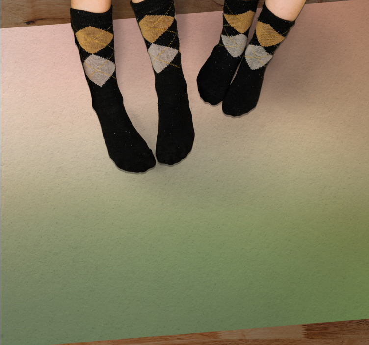 乙烯基地毯入口大厅渐变色混合 - TenStickers