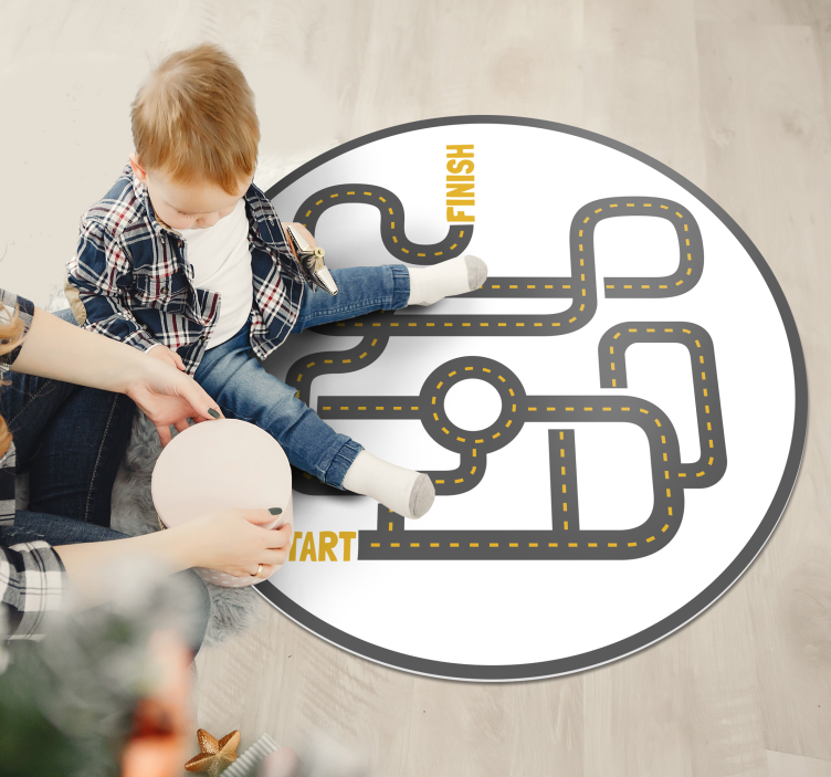 乙烯基地毯游戏 公路冒险 - TenStickers