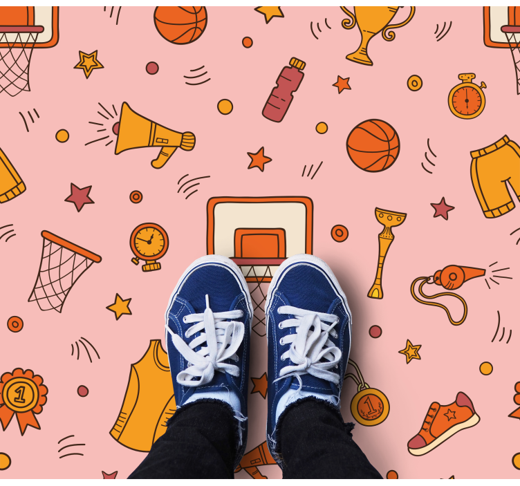 乙烯基地毯游戏带来运动趣味元素 - TenStickers