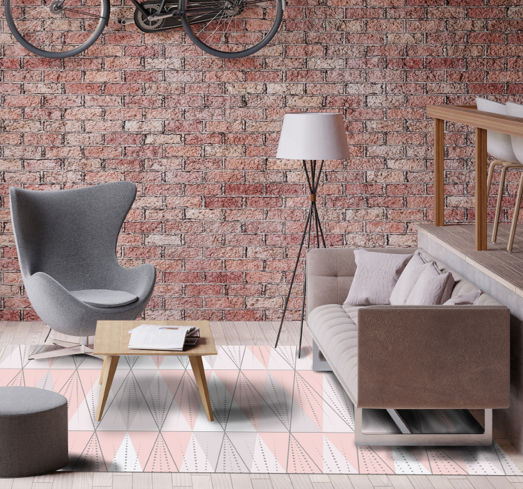 乙烯基地毯几何 几何线性 - TenStickers