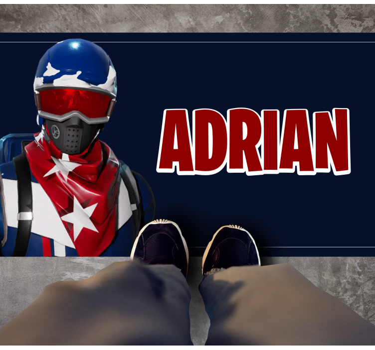 乙烯基地毯定制英雄设计 - TenStickers