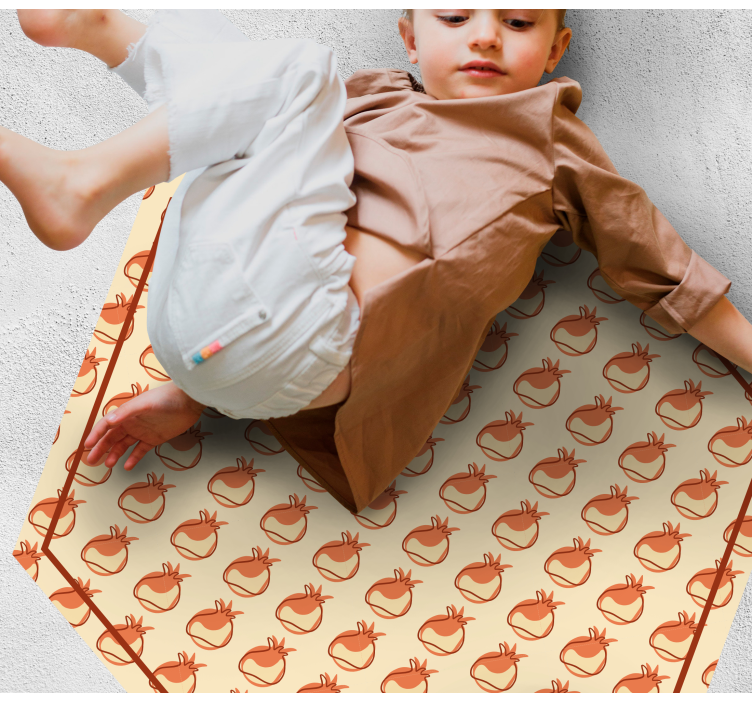 乙烯基厨房地毯迷人的鸟类图案 - TenStickers