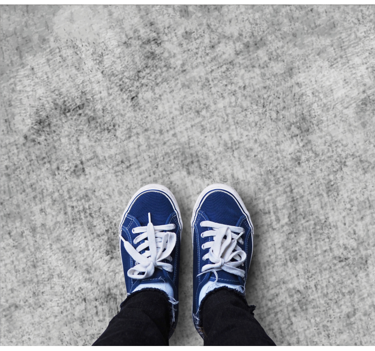 乙烯基地毯客厅灰色大理石纹理 - TenStickers