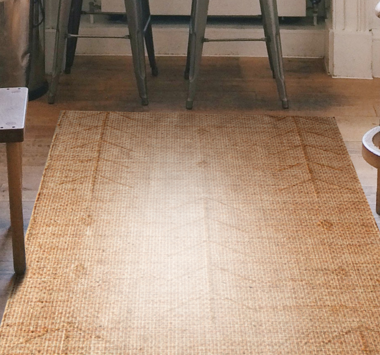 乙烯基地毯客厅自然质感 - TenStickers