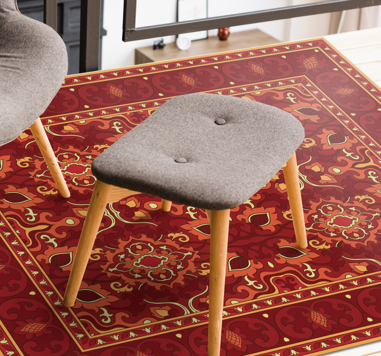 乙烯基地毯 华丽的奖章 - TenStickers