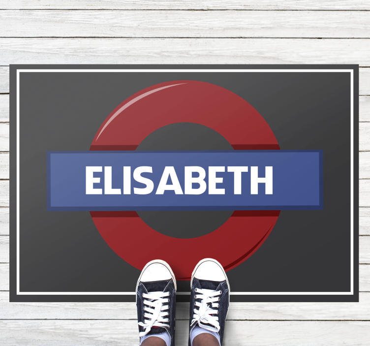 地铁站个性化垫 - TenStickers