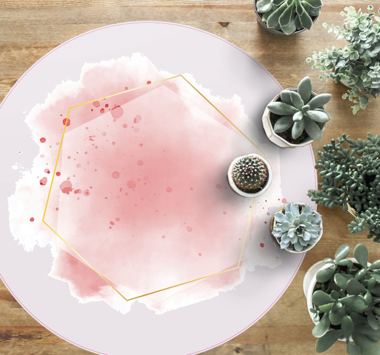 极简主义 抽象水彩画 - TenStickers