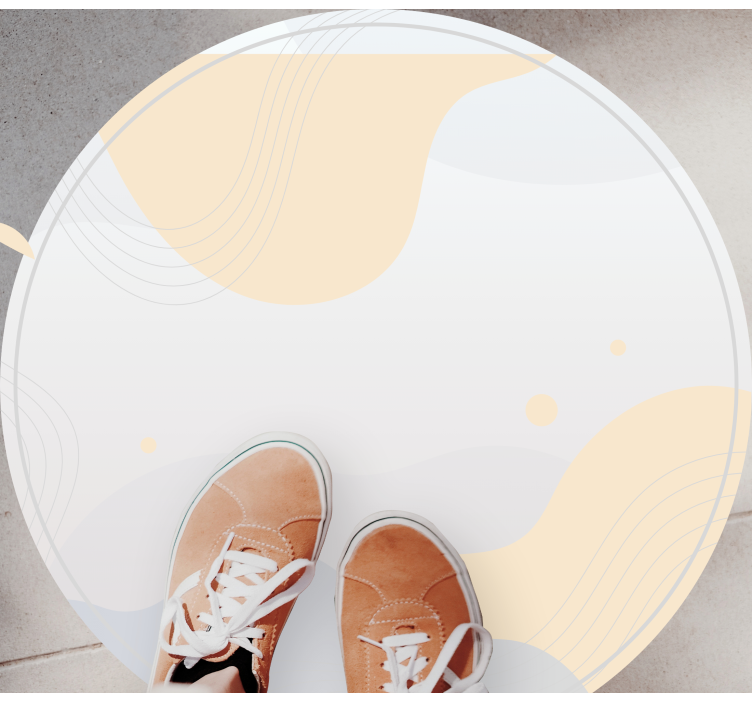 极简主义温柔波浪图案 - TenStickers