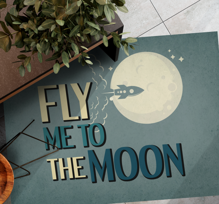 极简主义助您飞向月球 - TenStickers