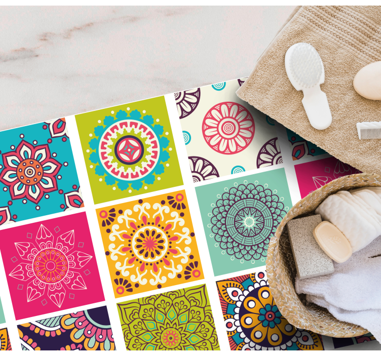 摩洛哥瓷砖乙烯基地毯 - TenStickers