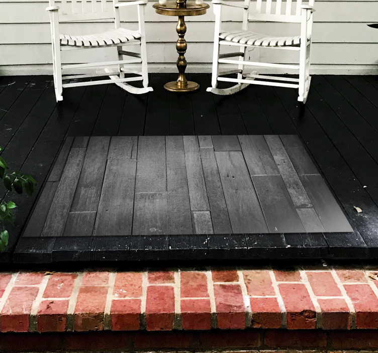 原始木板3d效果木乙烯基地毯 - TenStickers