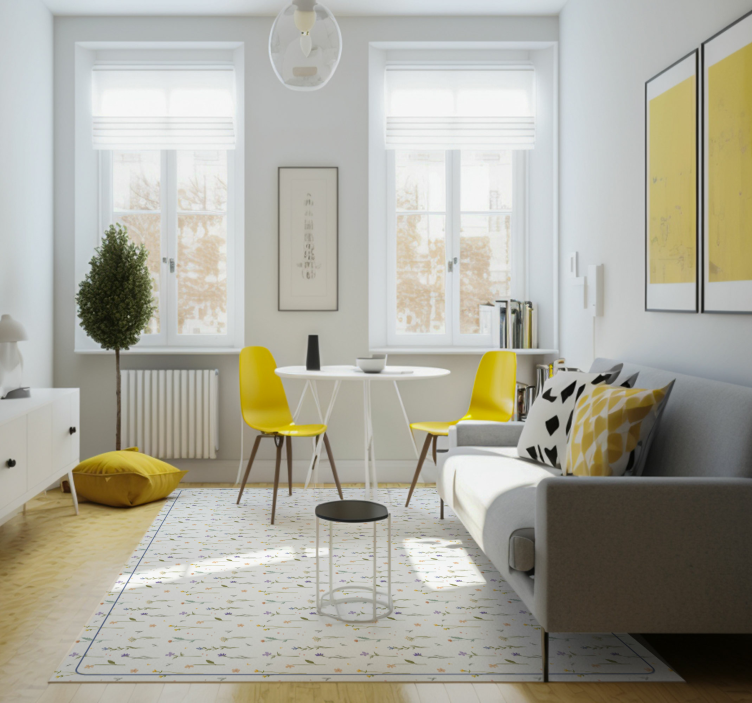 天然乙烯基地毯 小春枝 - TenStickers