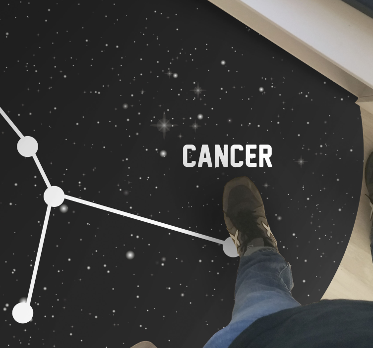 乙烯基地毯星星 天体星座 - TenStickers